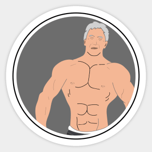 Muscle Daddy Sticker